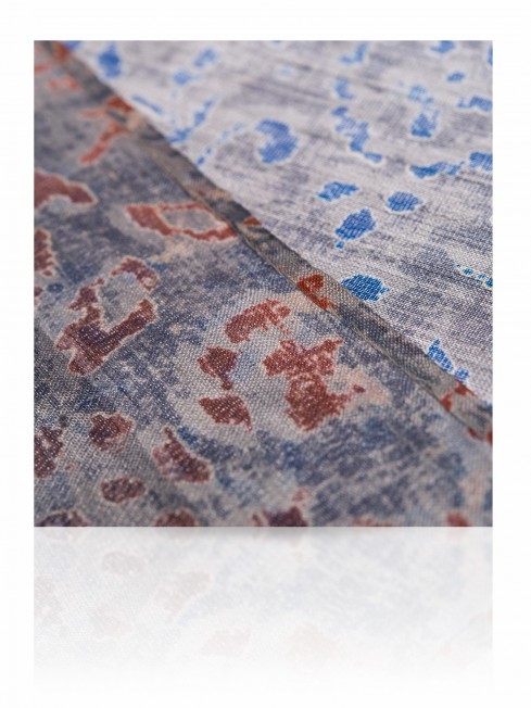 Палантин Женский SN-SAREE/ORANGE.BLUE